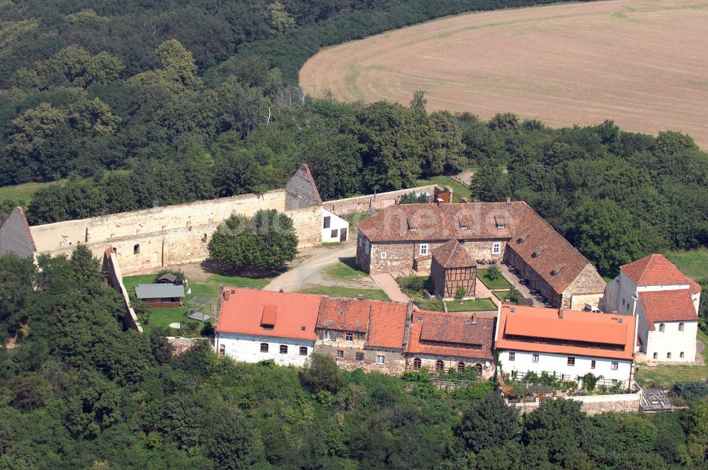 Luftaufnahme Ermsleben - Konradsburg nahe Ermsleben