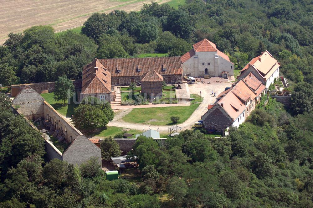 Luftaufnahme Ermsleben - Konradsburg nahe Ermsleben