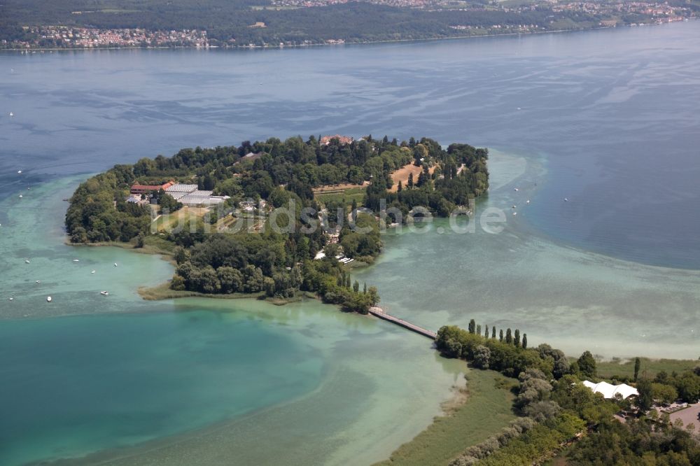 Luftbild Konstanz, OT Litzelstetten-Maina - Konstanz Insel Mainau im Bundesland Baden-Württemberg