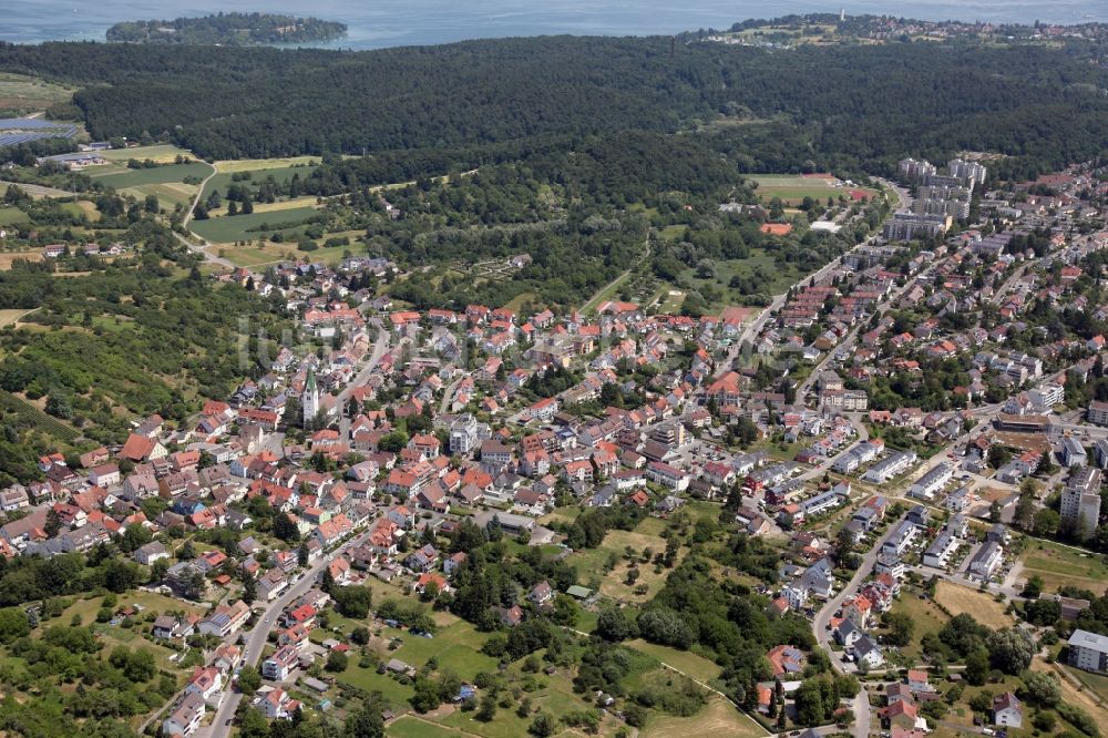 Konstanz Wollmatingen aus der Vogelperspektive: Konstanz Wollmatingen im Bundesland Baden-Württemberg