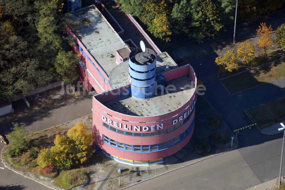 Luftbild Kleinmachnow - Kontrollpunkt Dreilinden