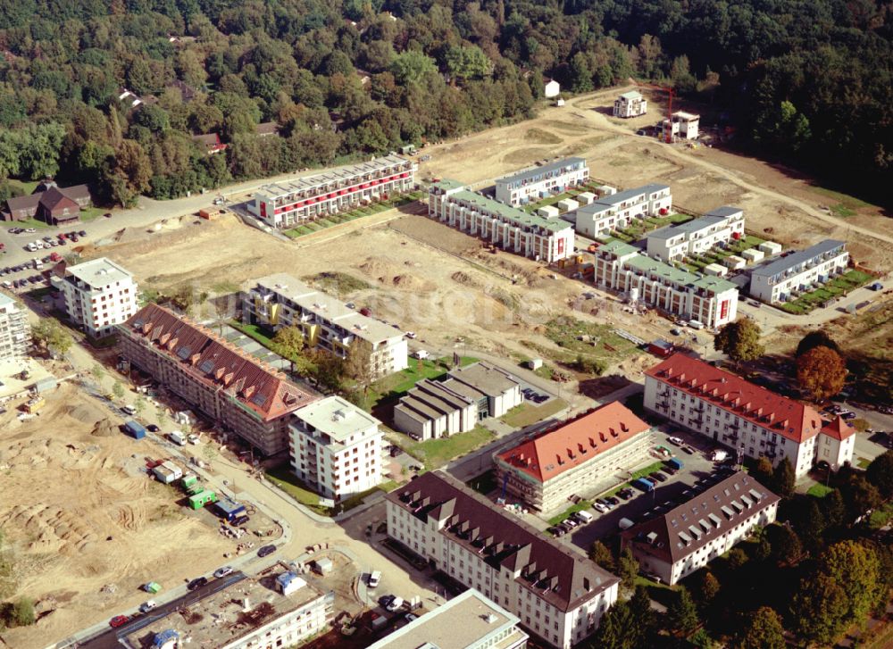 Luftbild Köln - Konversions- Baustelle Gebäudekomplex der ehemaligen Militär- Kaserne in Köln im Bundesland Nordrhein-Westfalen, Deutschland