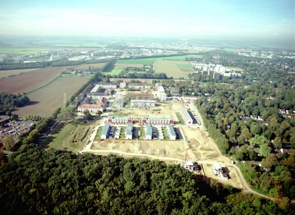 Köln aus der Vogelperspektive: Konversions- Baustelle Gebäudekomplex der ehemaligen Militär- Kaserne in Köln im Bundesland Nordrhein-Westfalen, Deutschland