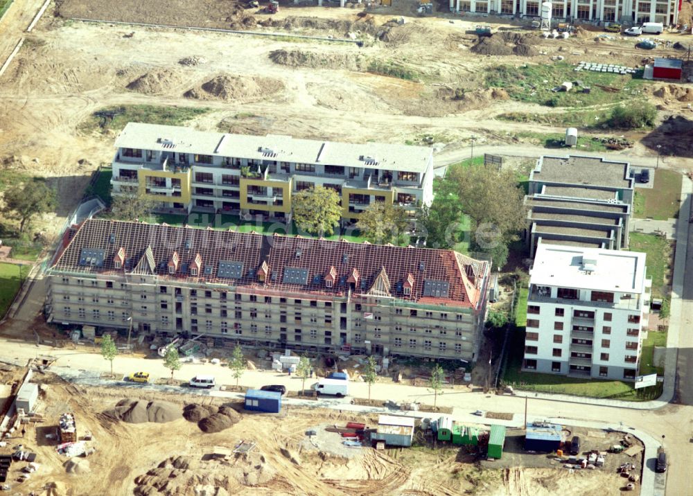 Köln von oben - Konversions- Baustelle Gebäudekomplex der ehemaligen Militär- Kaserne in Köln im Bundesland Nordrhein-Westfalen, Deutschland