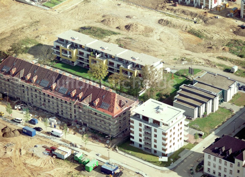 Luftbild Köln - Konversions- Baustelle Gebäudekomplex der ehemaligen Militär- Kaserne in Köln im Bundesland Nordrhein-Westfalen, Deutschland