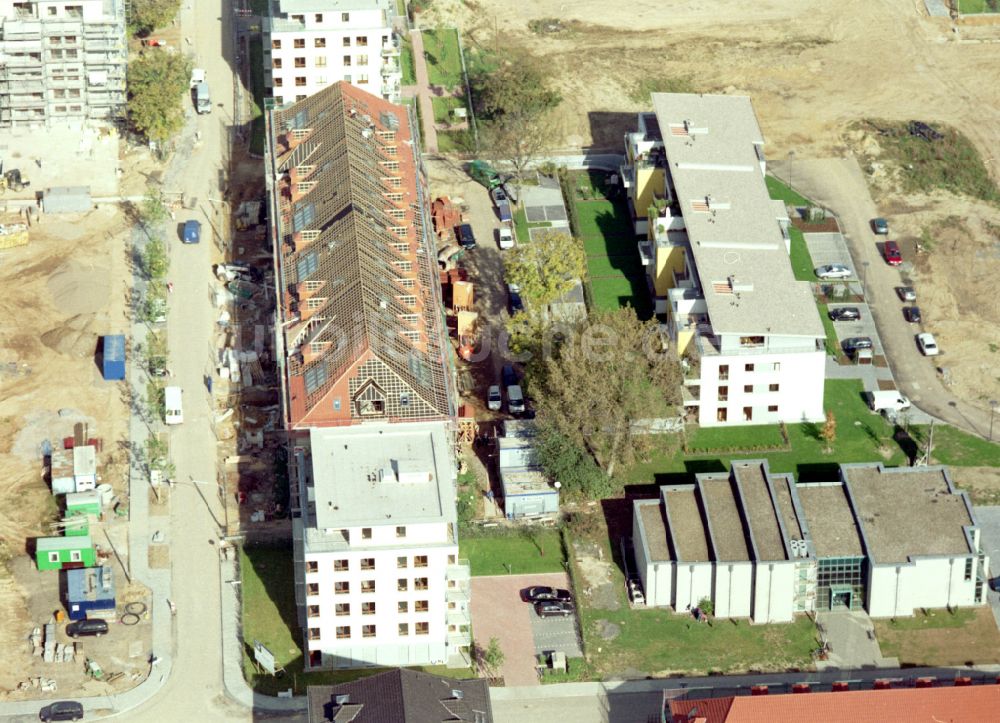 Köln von oben - Konversions- Baustelle Gebäudekomplex der ehemaligen Militär- Kaserne in Köln im Bundesland Nordrhein-Westfalen, Deutschland