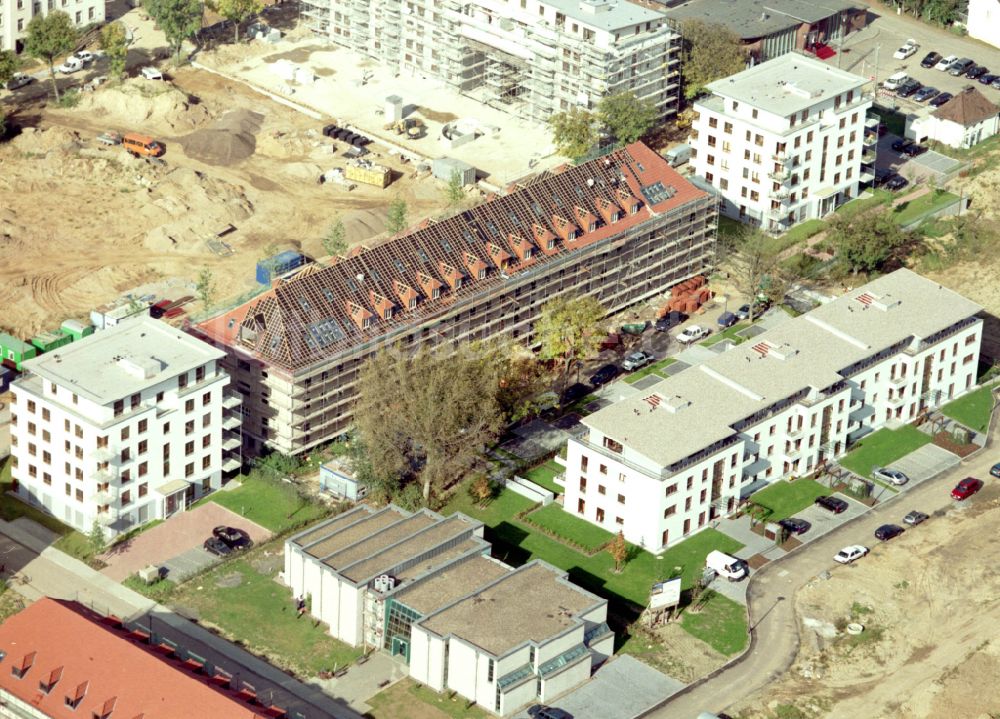 Luftaufnahme Köln - Konversions- Baustelle Gebäudekomplex der ehemaligen Militär- Kaserne in Köln im Bundesland Nordrhein-Westfalen, Deutschland