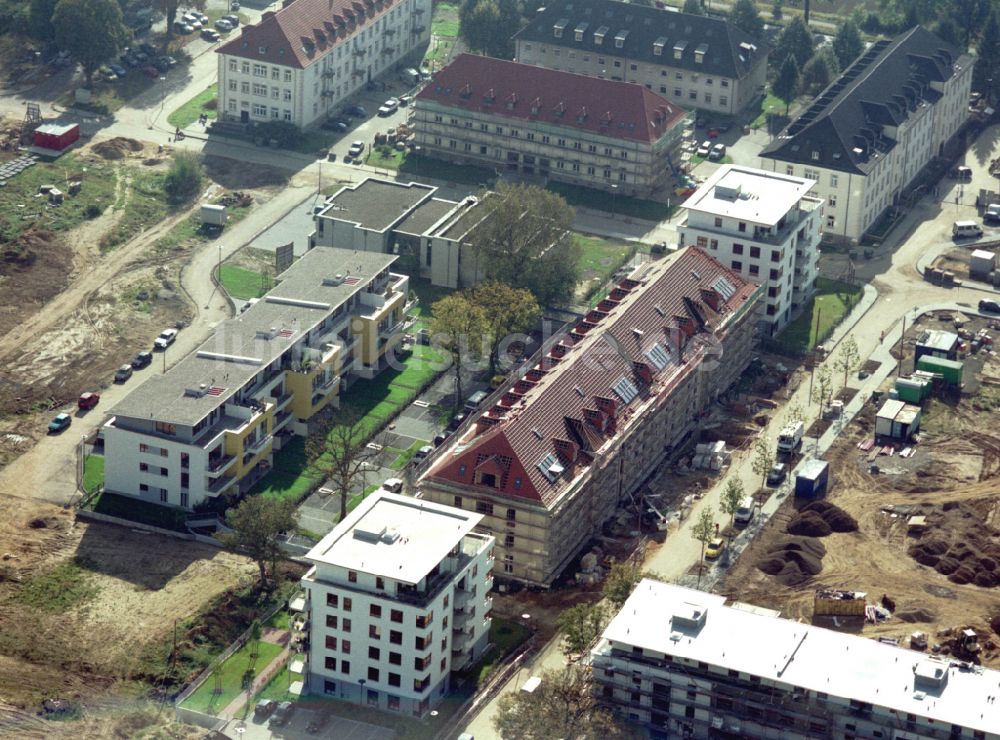 Köln von oben - Konversions- Baustelle Gebäudekomplex der ehemaligen Militär- Kaserne in Köln im Bundesland Nordrhein-Westfalen, Deutschland