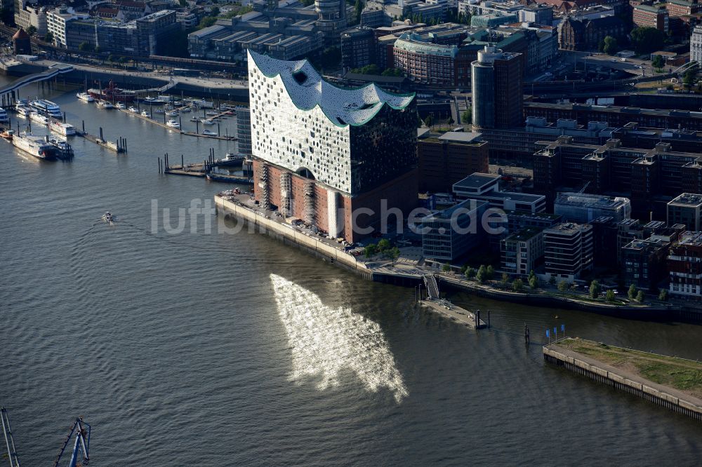 Luftbild Hamburg - Konzerthaus Elbphilharmonie in der Hafencity in Hamburg