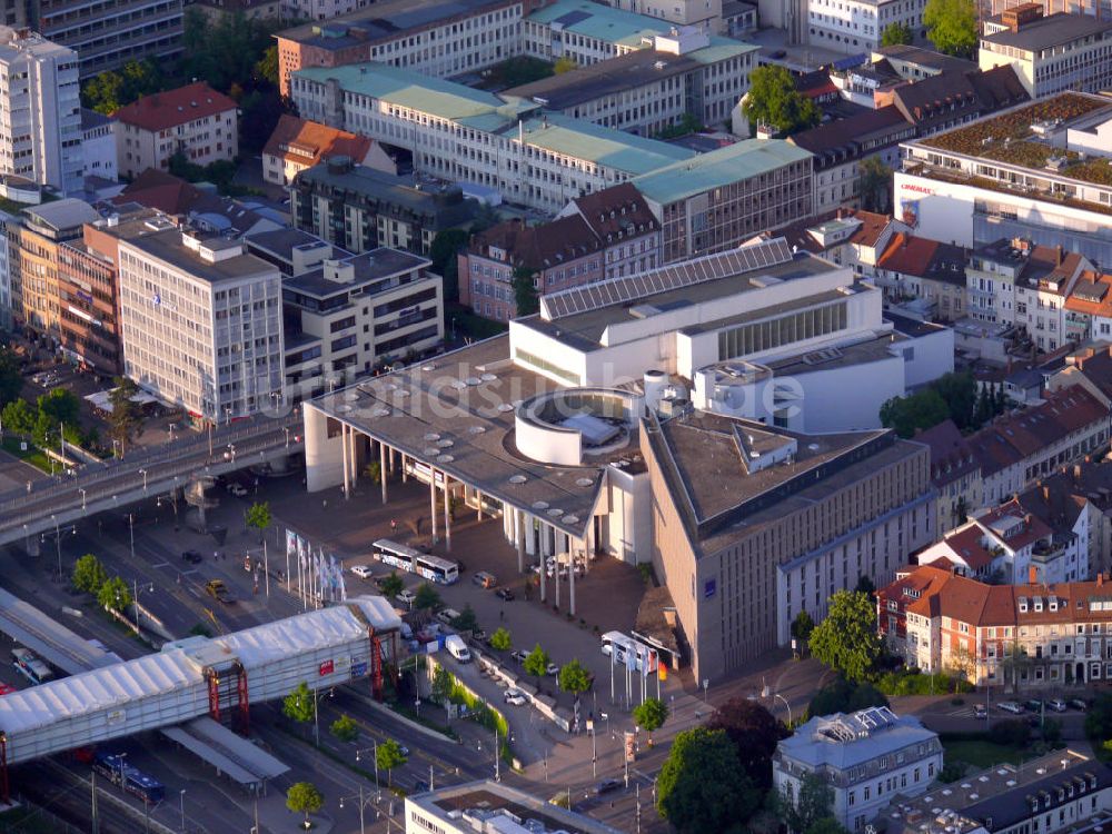 Luftbild Freiburg - Konzerthaus Freiburg