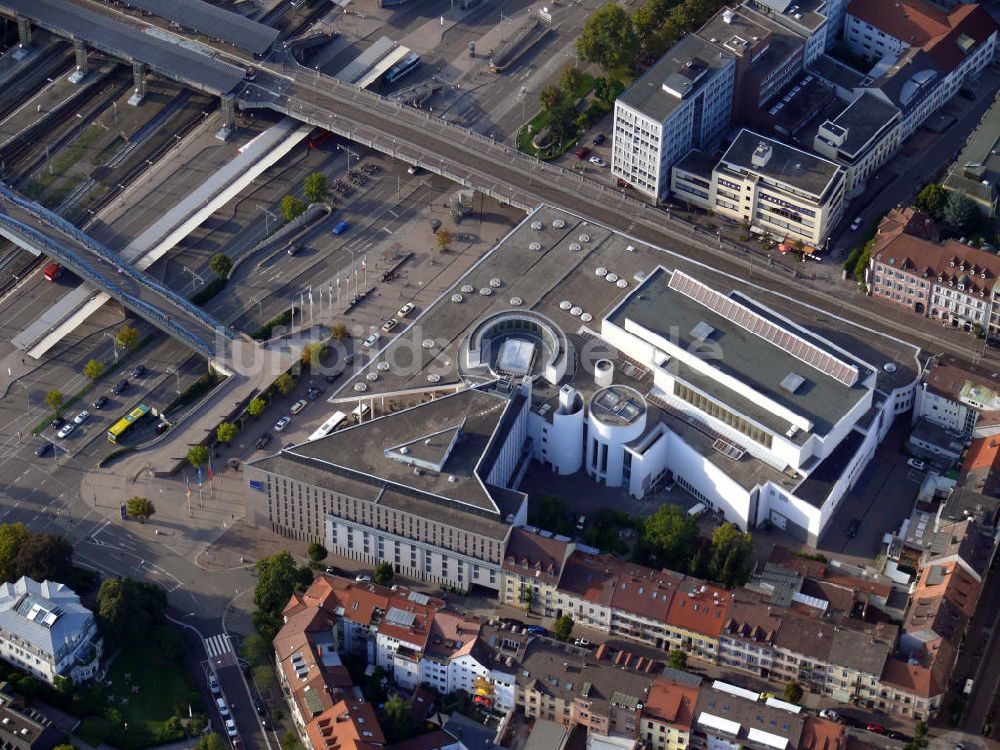 Luftbild Freiburg - Konzerthaus Freiburg, Baden-Württemberg