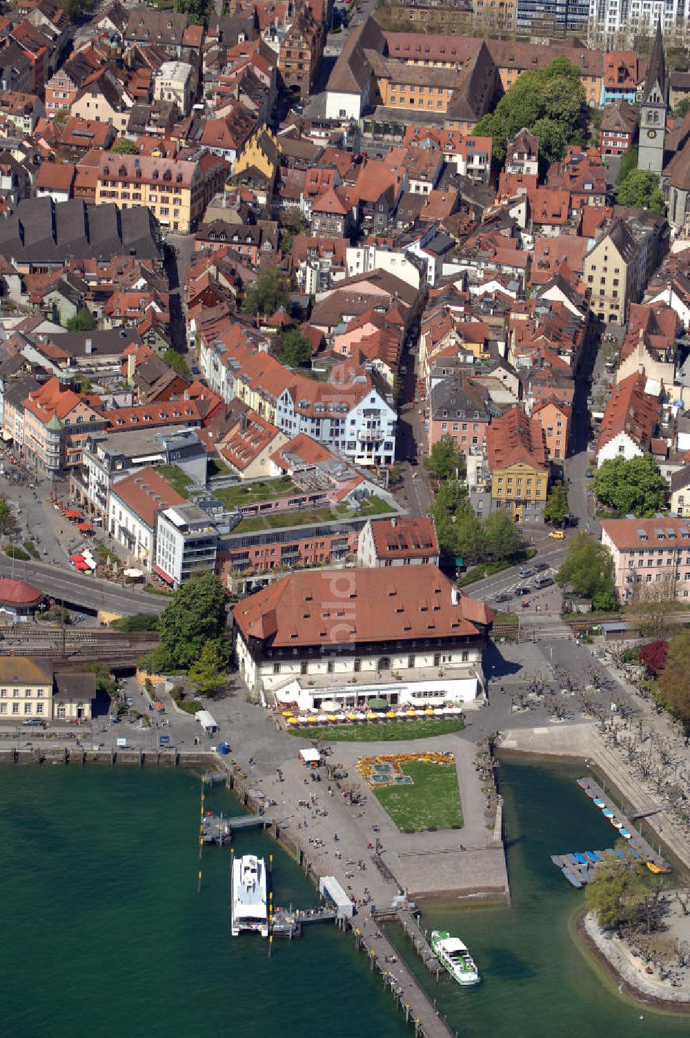 Luftaufnahme Konstanz - Konzilgebäude in Konstanz