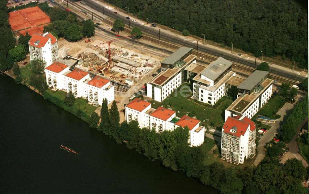 Luftbild Berlin - Köpenick / Bürohausbau an der Wuhlheide Cöpenick Center