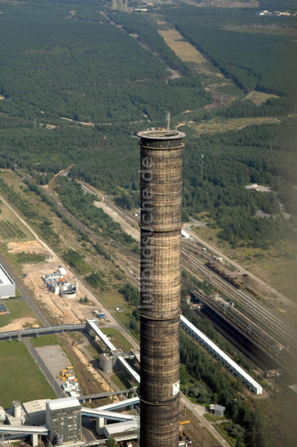 Luftaufnahme Boxberg (Oberlausitz) - Kraftwerk Boxberg