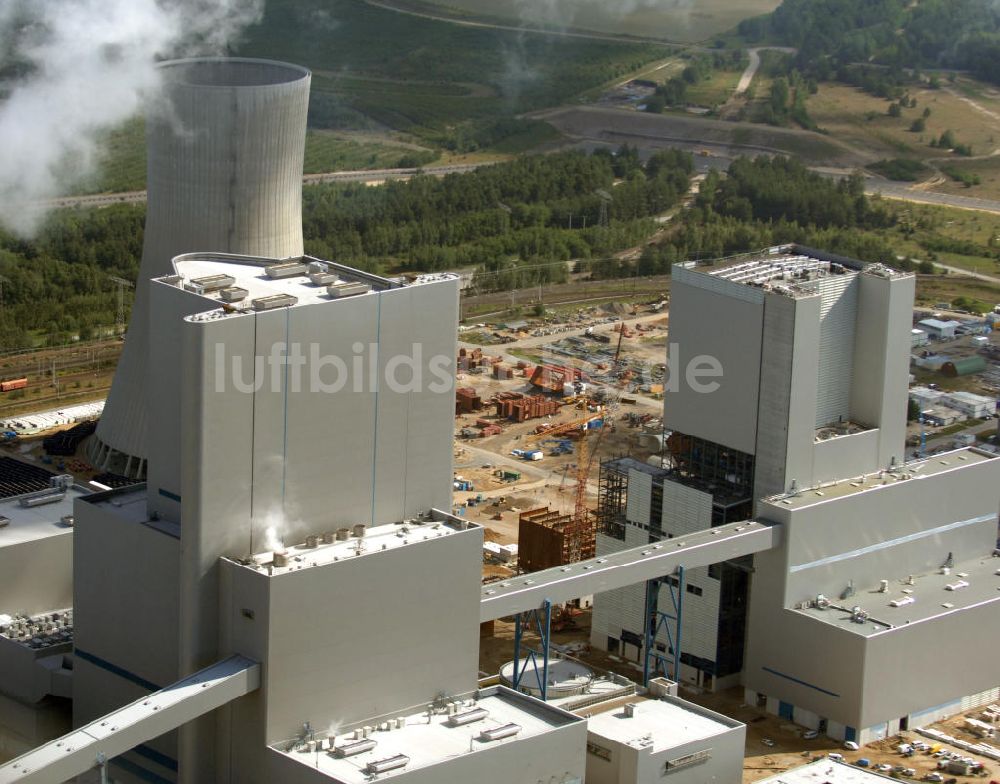 Luftbild Boxberg - Kraftwerk Boxberg