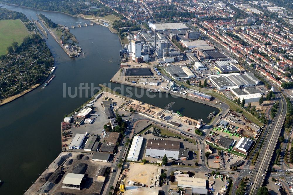 Bremen von oben - Kraftwerk Bremen-Hastedt in Bremen