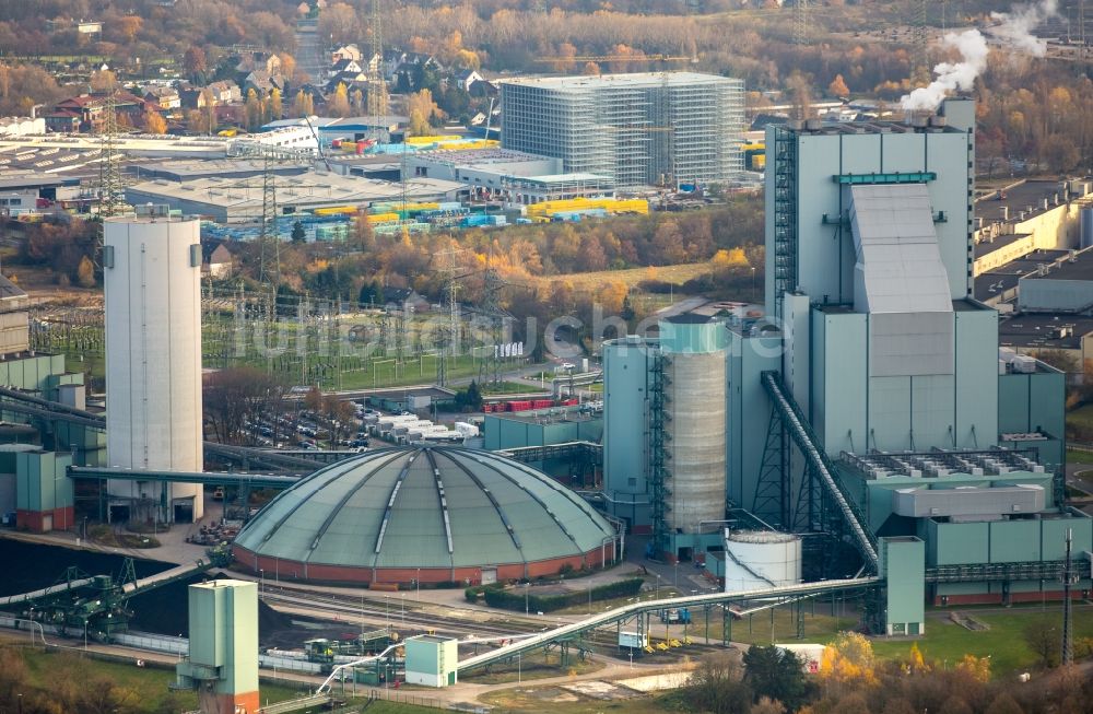 Luftbild Duisburg - Kraftwerk Duisburg - Walsum im Bundesland Nordrhein-Westfalen