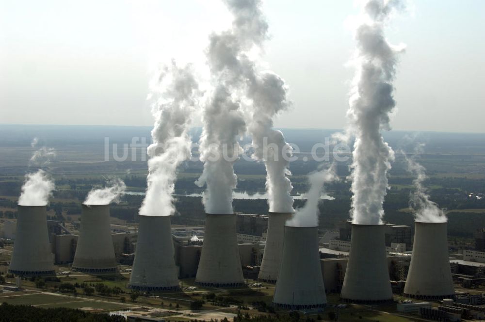 Luftbild Jänschwalde - Kraftwerk Jänschwalde