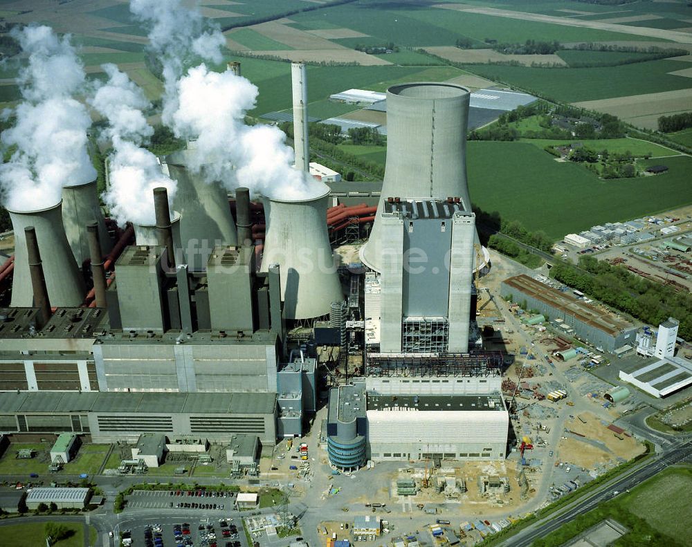 Luftaufnahme Bergheim - Niederaußem - Kraftwerk Niederaußem bei Bergheim