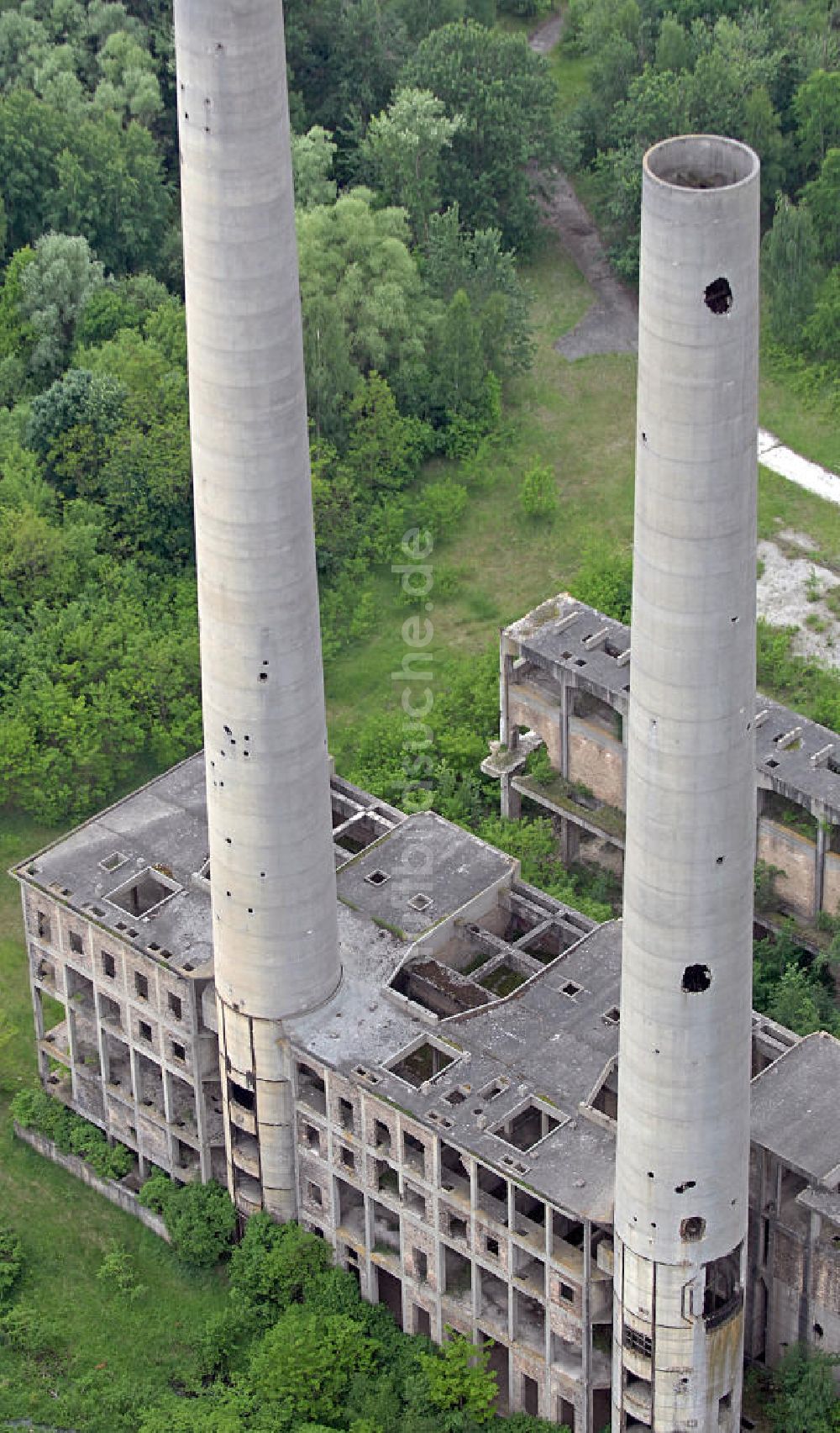 Eisenhüttenstadt aus der Vogelperspektive: Kraftwerk Vogelsang bei Eisenhüttenstadt