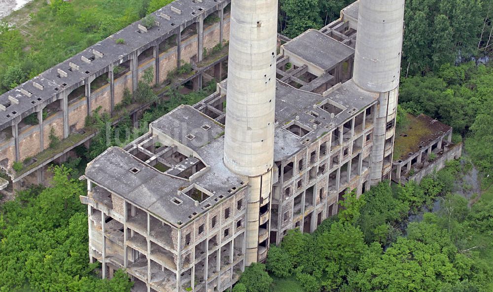 Luftbild Eisenhüttenstadt - Kraftwerk Vogelsang bei Eisenhüttenstadt