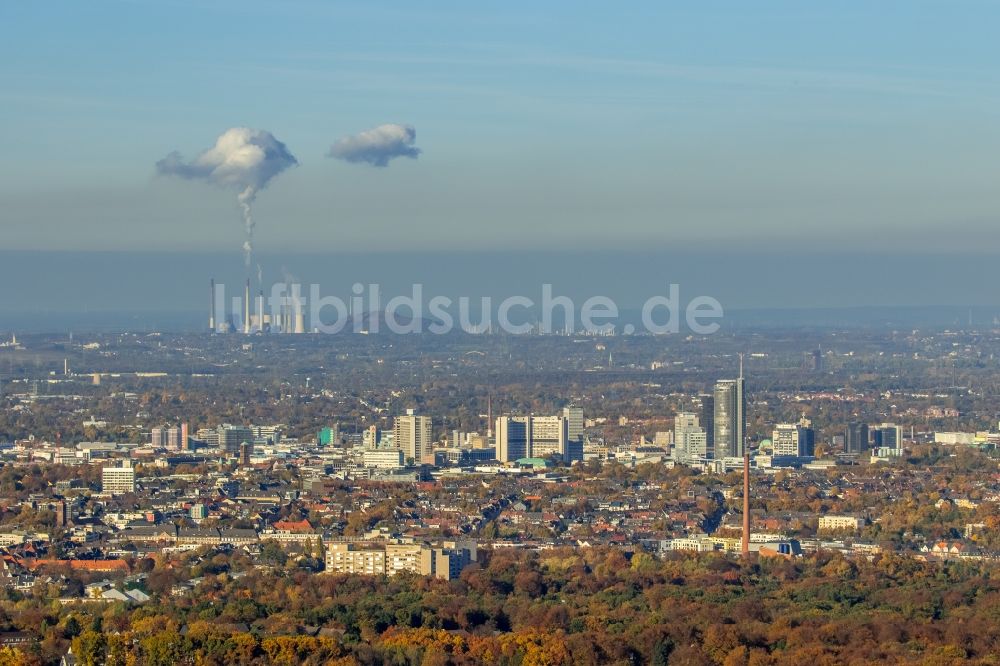 Gelsenkirchen aus der Vogelperspektive: Kraftwerksanlagen des Heizkraftwerkes der Uniper Kraftwerke GmbH in Gelsenkirchen im Bundesland Nordrhein-Westfalen