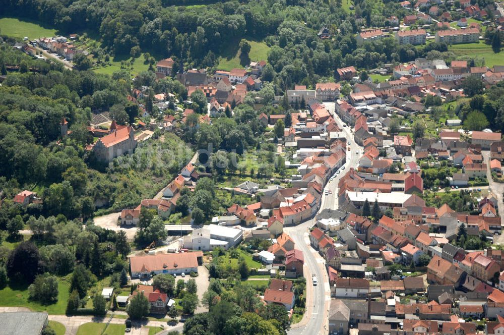 Kranichfeld aus der Vogelperspektive: Kranichfeld in Thüringen