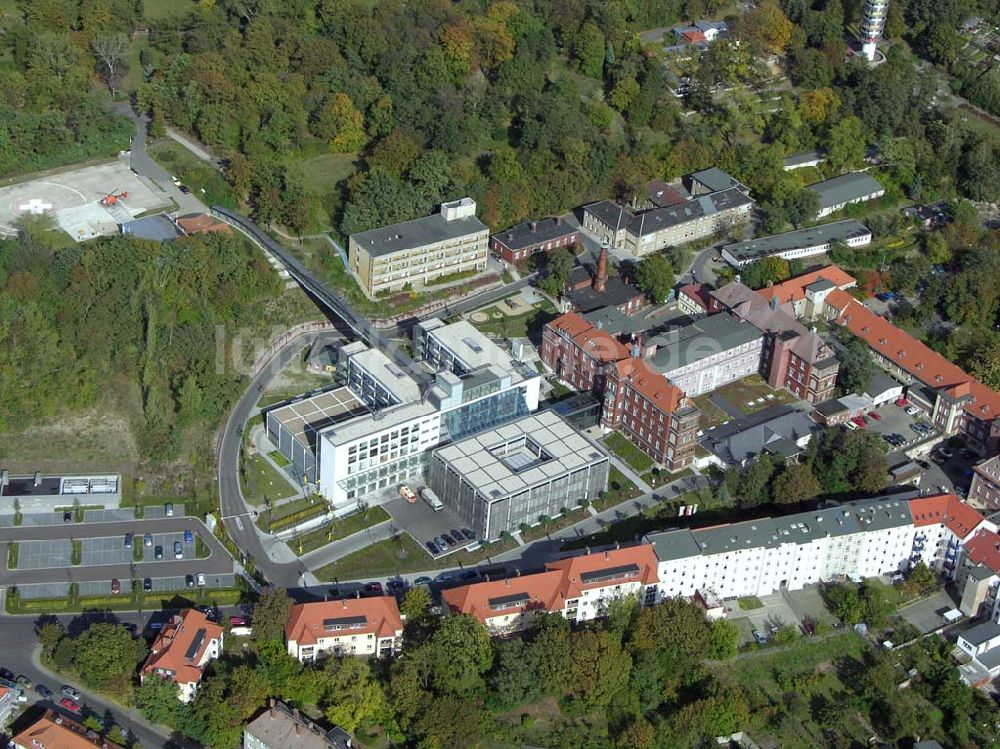 Brandenburg aus der Vogelperspektive: Krankenhaus in Brandenburg.