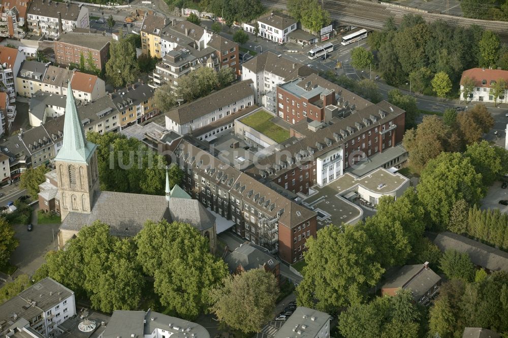 Luftbild Bochum - Krankenhaus St. Elisabeth-Hospital in Bochum im Bundesland Nordrhein-Westfalen