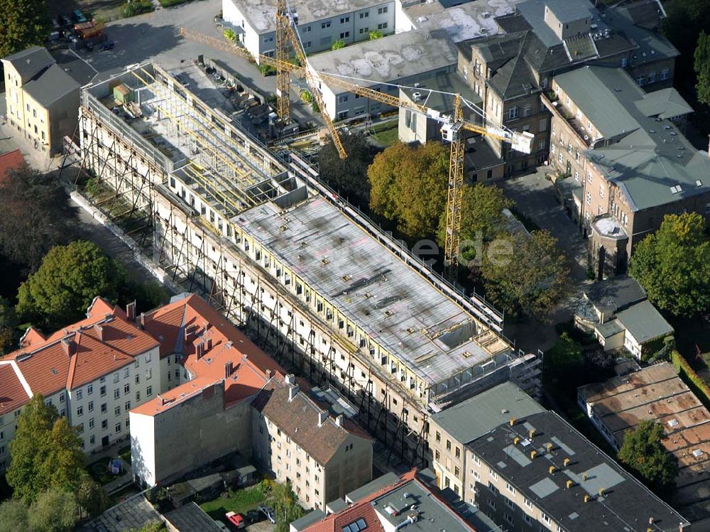 Luftaufnahme Potsdam - Krankenhaus St. Joseph in Potsdam