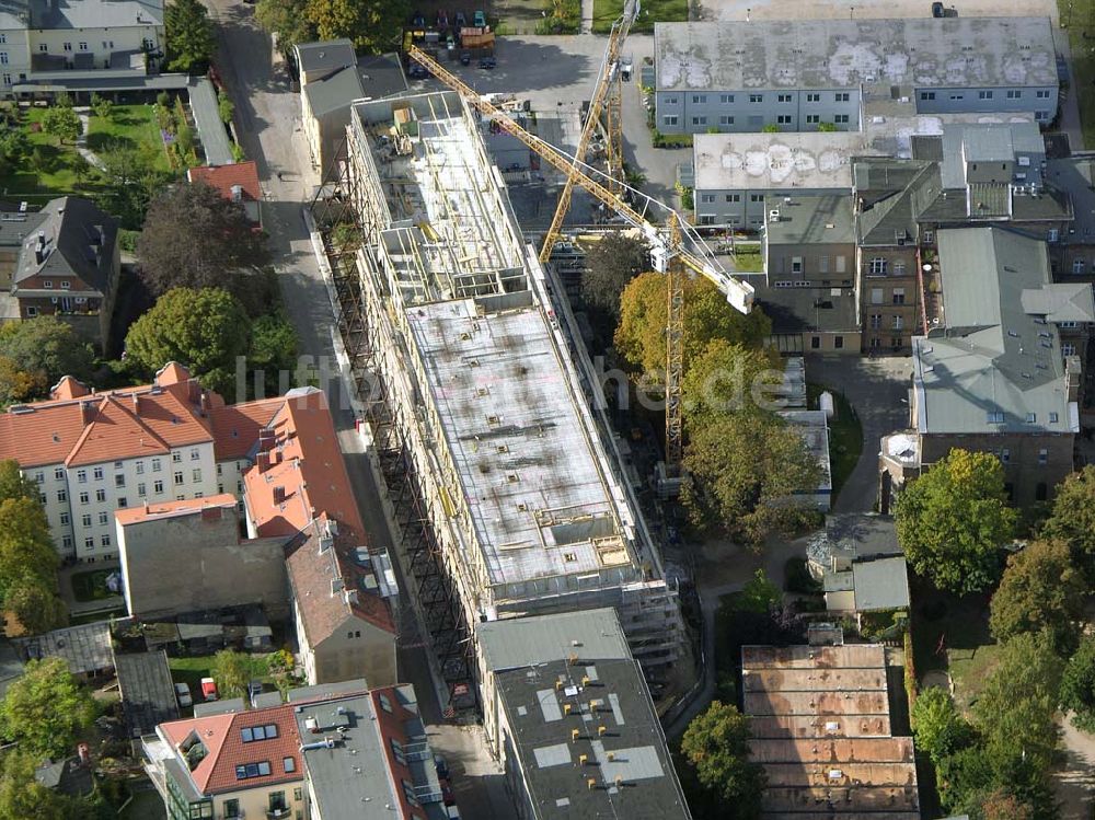 Potsdam von oben - Krankenhaus St. Joseph in Potsdam