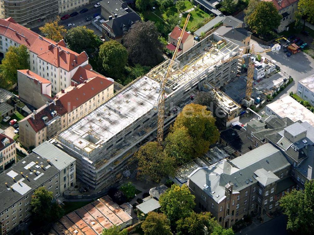 Luftbild Potsdam - Krankenhaus St. Joseph in Potsdam