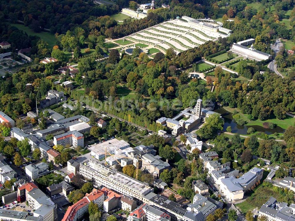 Luftbild Potsdam - Krankenhaus St. Joseph in Potsdam