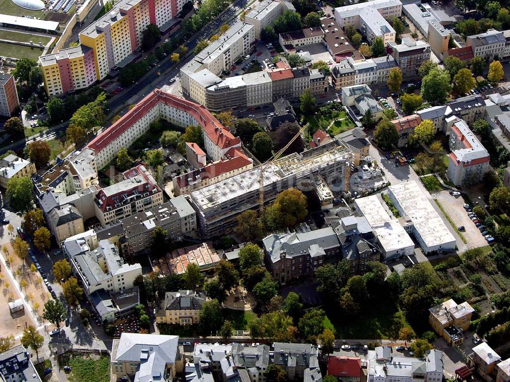 Potsdam von oben - Krankenhaus St. Joseph in Potsdam