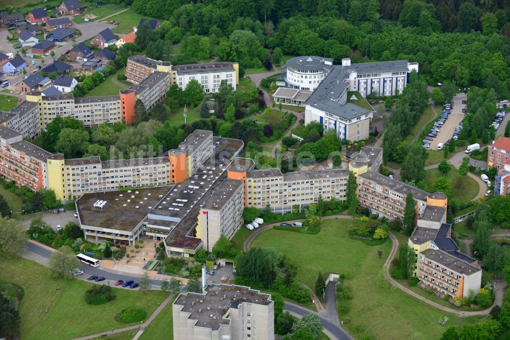 Luftbild Ratzeburg - Krankenhaus - Klinik für Geriatrie Ratzeburg GmbH in Ratzeburg im Bundesland Schleswig-Holstein