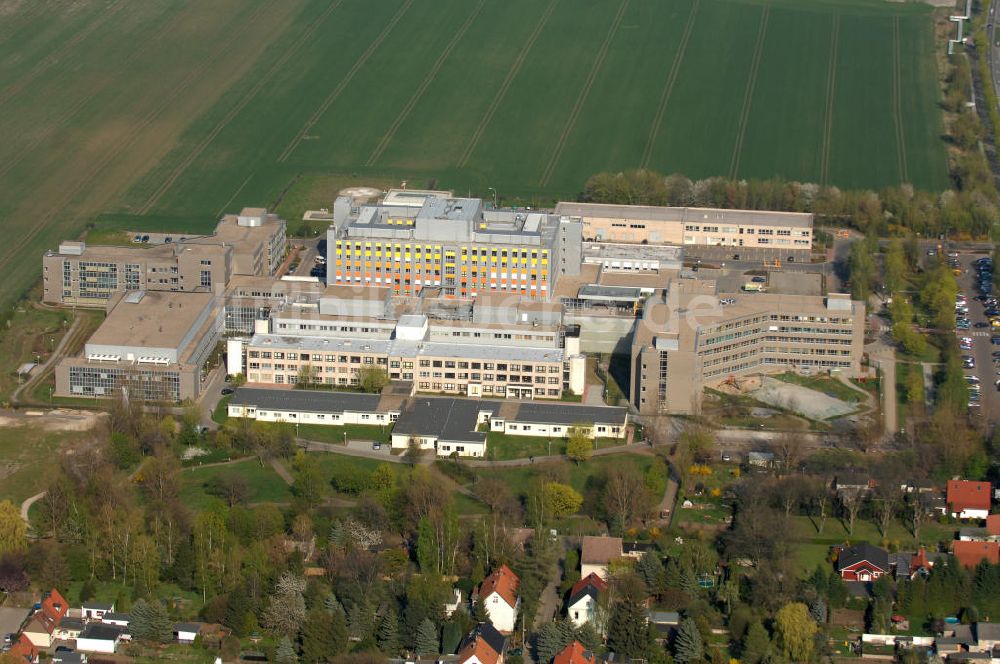 Luftbild Magdeburg - Krankenhaus Magdeburg Olvenstedt