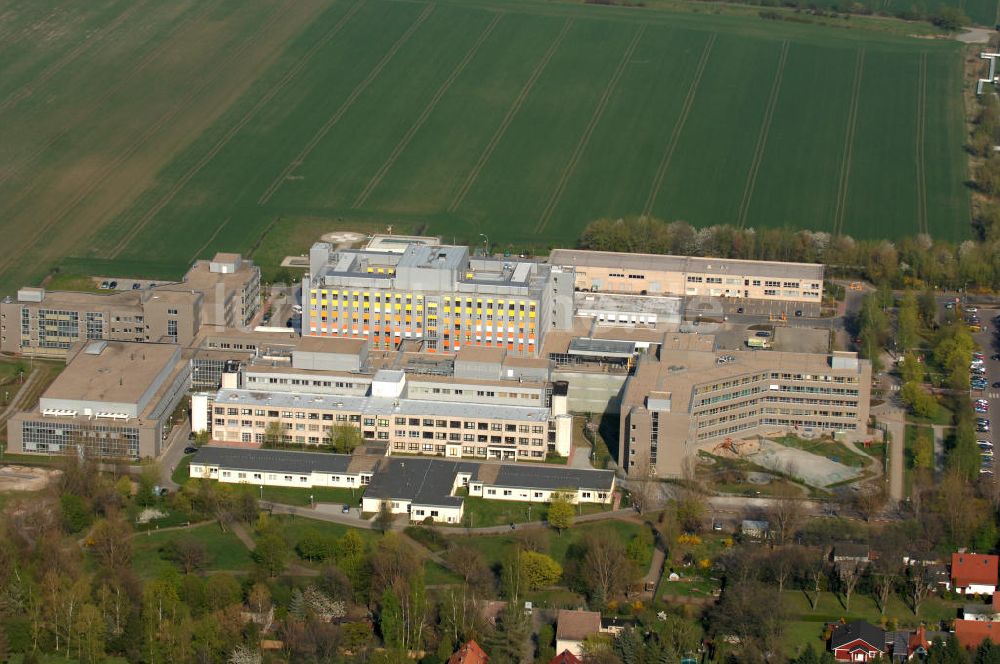 Luftaufnahme Magdeburg - Krankenhaus Magdeburg Olvenstedt