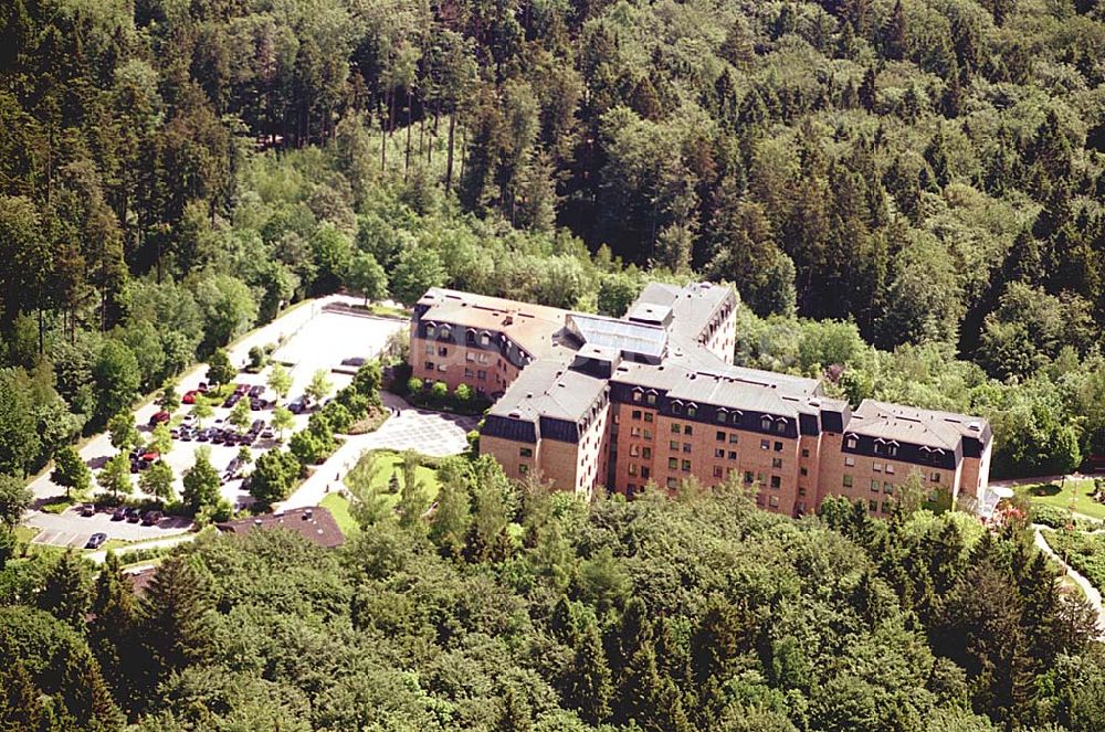 Luftaufnahme Passau/ Bayern - Krankenhaus Passau- Süd.