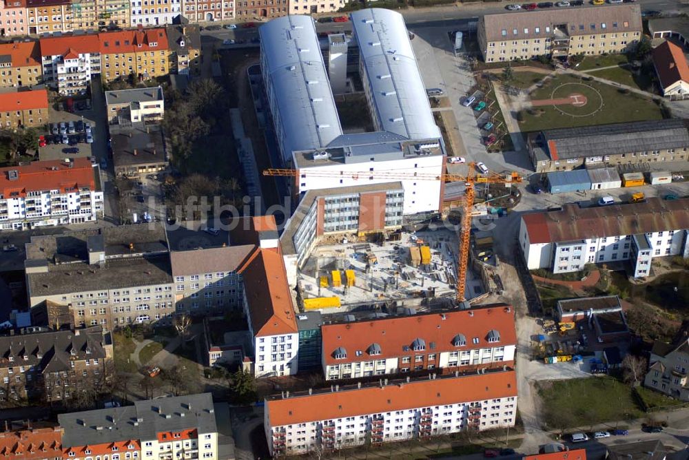 Wittenberg von oben - Krankenhaus Paul-Gerhardt-Stiftung