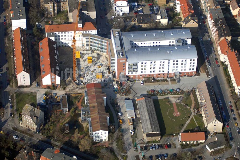 Luftbild Wittenberg - Krankenhaus Paul-Gerhardt-Stiftung