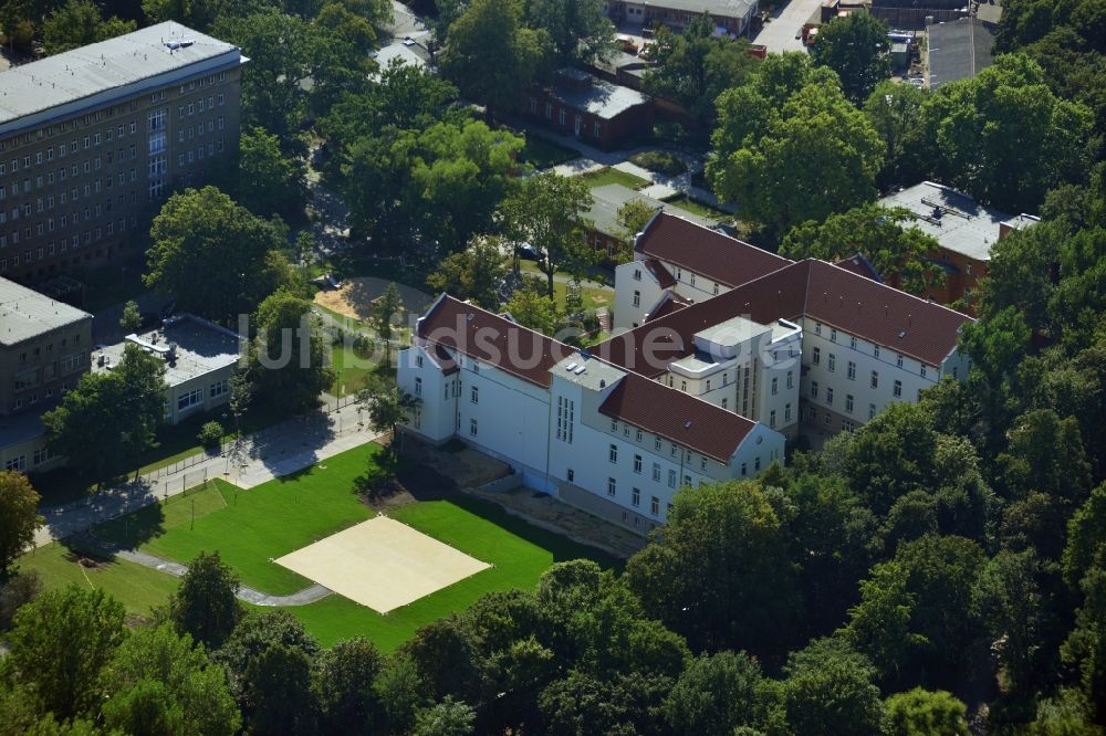 Luftbild Berlin - Krankenhaus Vivantes Klinikum im Friedrichshain in Berlin