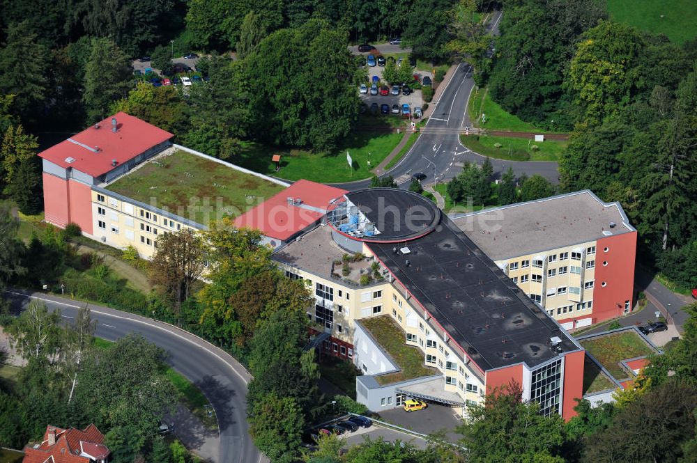 Friedrichroda aus der Vogelperspektive: Krankenhaus Waltershausen-Friedrichroda in Thüringen