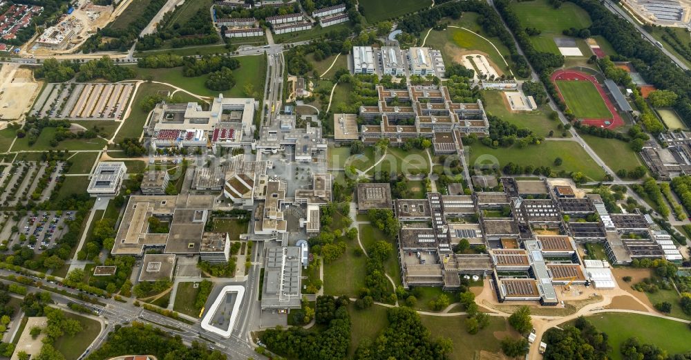 Luftbild Regensburg - Krankenhauses Klinikum der Universität in Regensburg im Bundesland Bayern