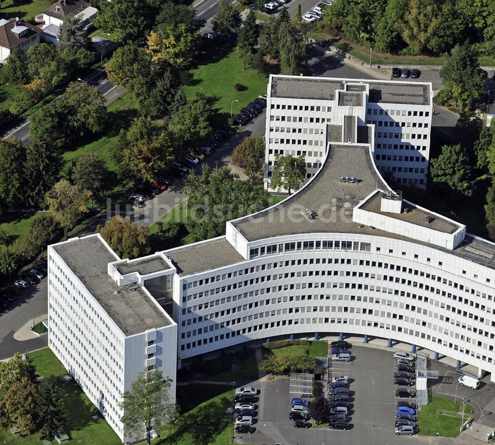 Luftaufnahme Wiesbaden - Kreiswehrersatzamt Wiesbaden