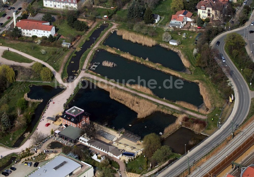 Luftbild Erfurt - Kressepark bei Erfurt im Bundesland Thüringen