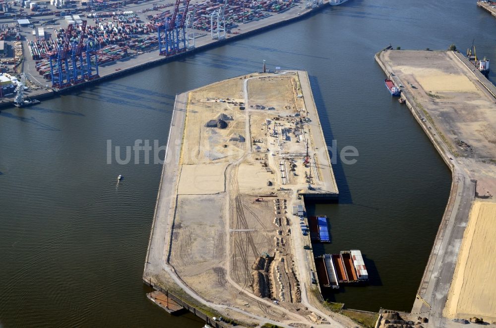 Luftaufnahme Hamburg - Kreuzfahrt-Terminal in Hamburg-Mitte / Steinwerder