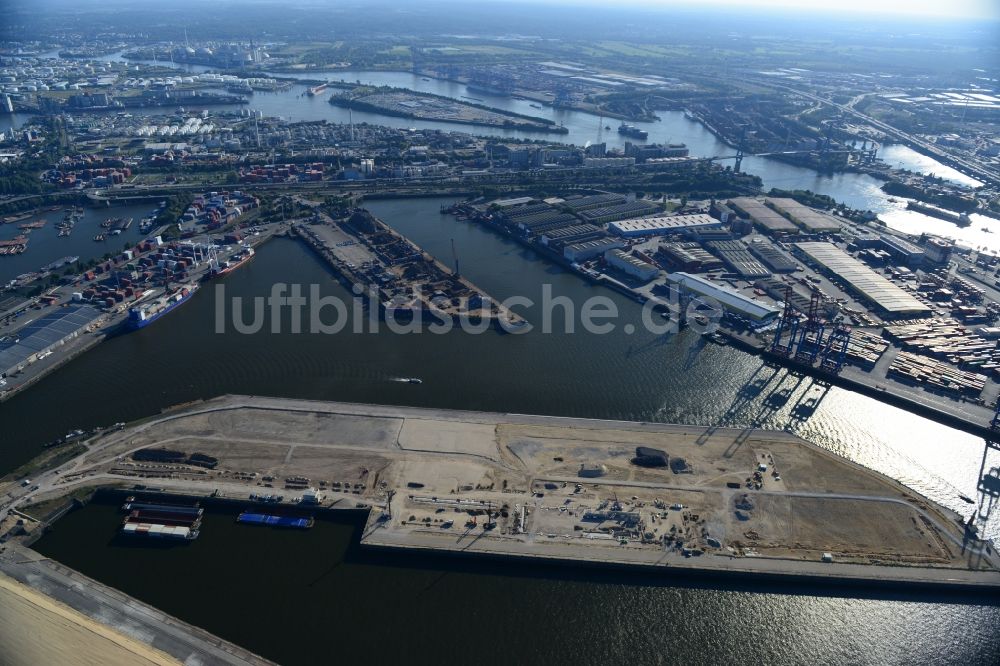 Luftaufnahme Hamburg - Kreuzfahrt-Terminal in Hamburg-Mitte / Steinwerder