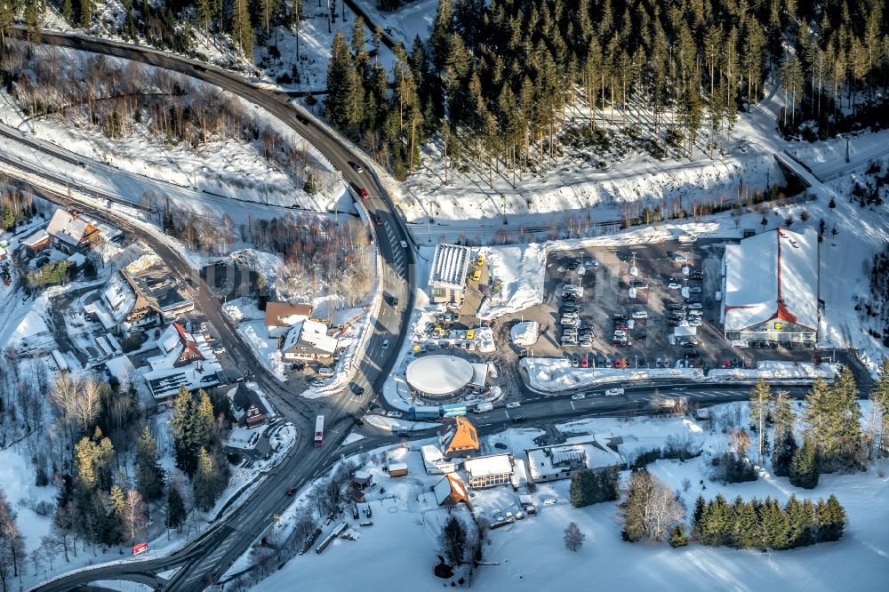 Luftbild Bärental - Kreuzung in Bärental im Bundesland Baden-Württemberg, Deutschland