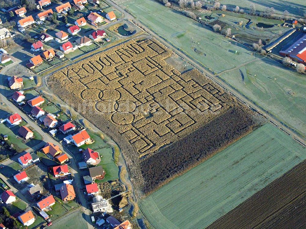 Westerode aus der Vogelperspektive: Krodoland Irrgarten in Westerode