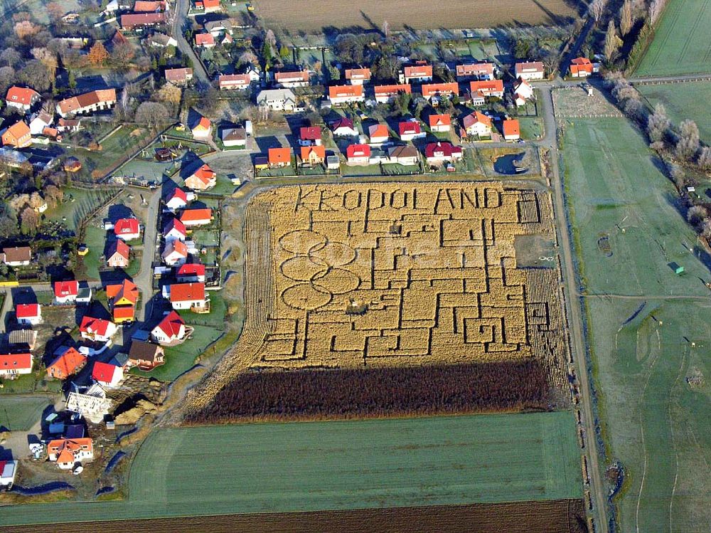 Luftaufnahme Westerode - Krodoland Irrgarten in Westerode